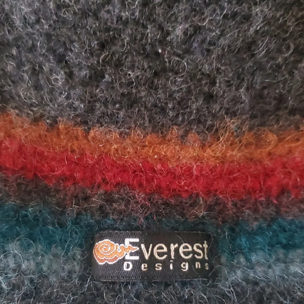 Everest Designs Mount Hood Multicolor Grey Wool Hat Beanie Child‎ Size